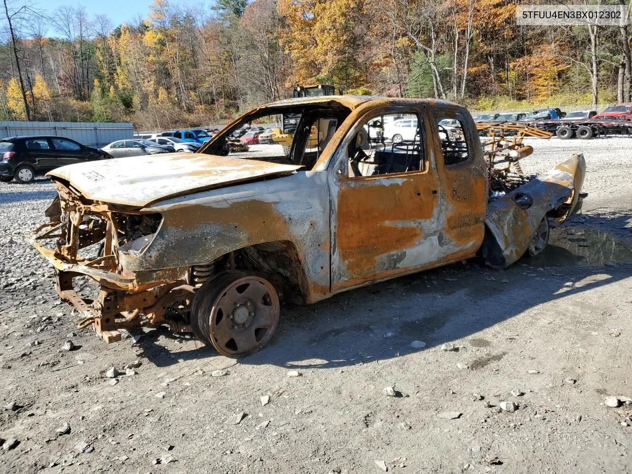 2011 Toyota Tacoma Access Cab VIN: 5TFUU4EN3BX012302 Lot: 75873574