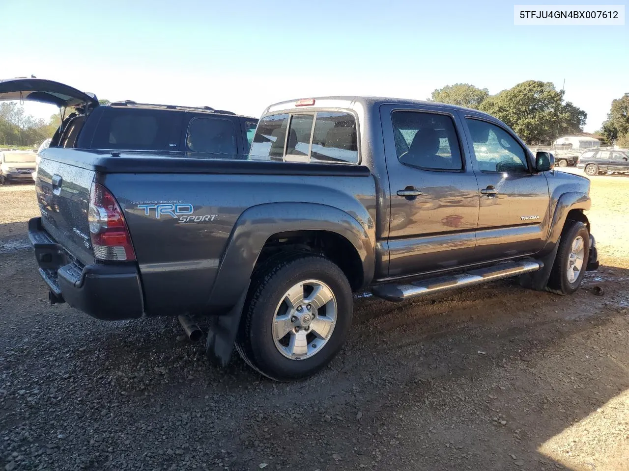 2011 Toyota Tacoma Double Cab Prerunner VIN: 5TFJU4GN4BX007612 Lot: 76628184