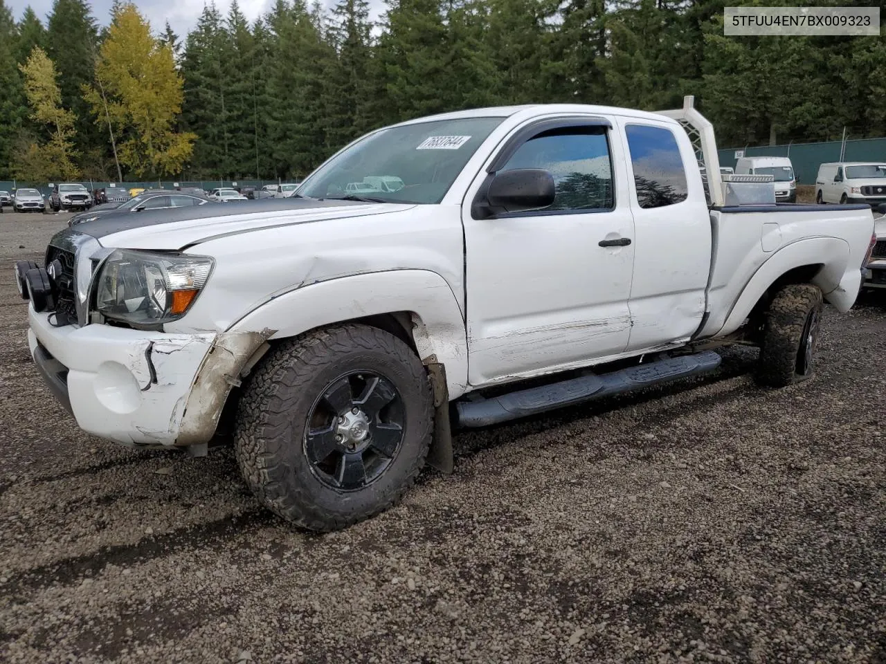 5TFUU4EN7BX009323 2011 Toyota Tacoma Access Cab