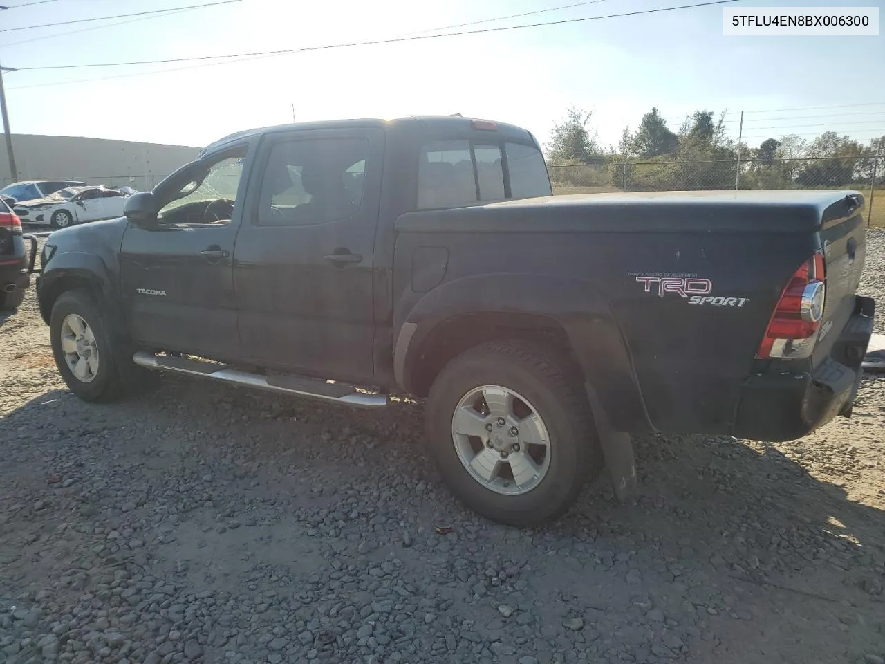 2011 Toyota Tacoma Double Cab VIN: 5TFLU4EN8BX006300 Lot: 77178524