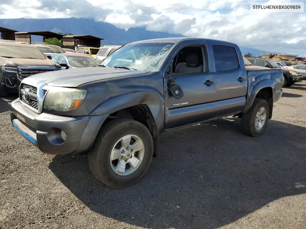 2011 Toyota Tacoma Double Cab VIN: 5TFLU4ENXBX009859 Lot: 77209684