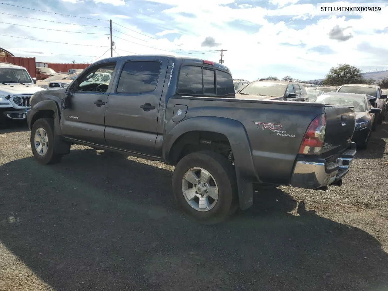 2011 Toyota Tacoma Double Cab VIN: 5TFLU4ENXBX009859 Lot: 77209684