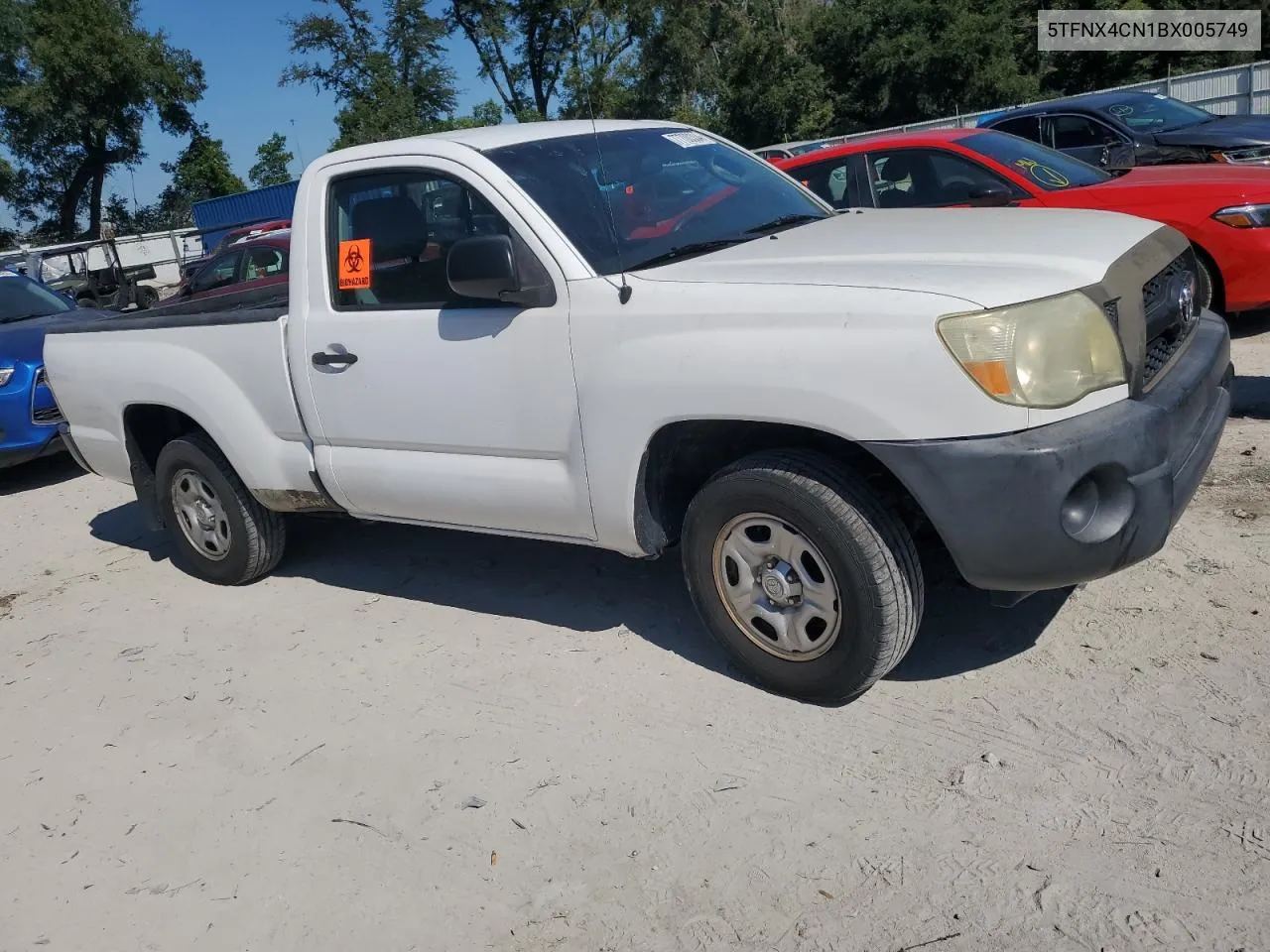 5TFNX4CN1BX005749 2011 Toyota Tacoma