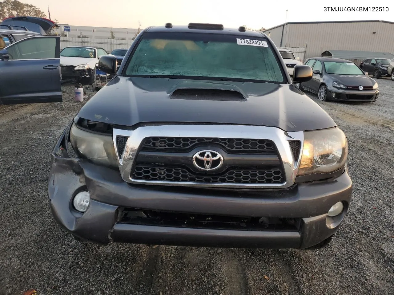 2011 Toyota Tacoma Double Cab Prerunner VIN: 3TMJU4GN4BM122510 Lot: 77829494