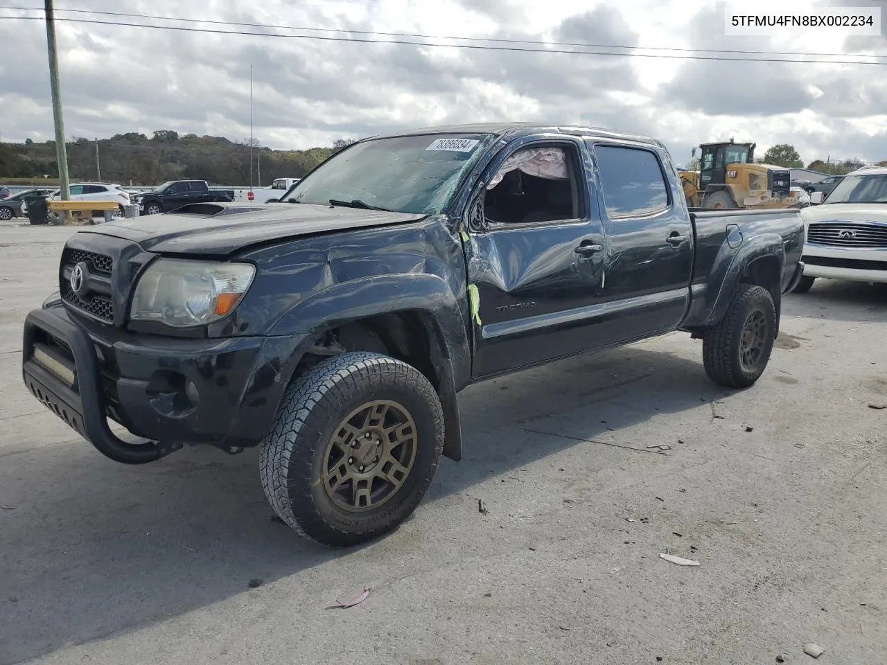 2011 Toyota Tacoma Double Cab Long Bed VIN: 5TFMU4FN8BX002234 Lot: 78386034