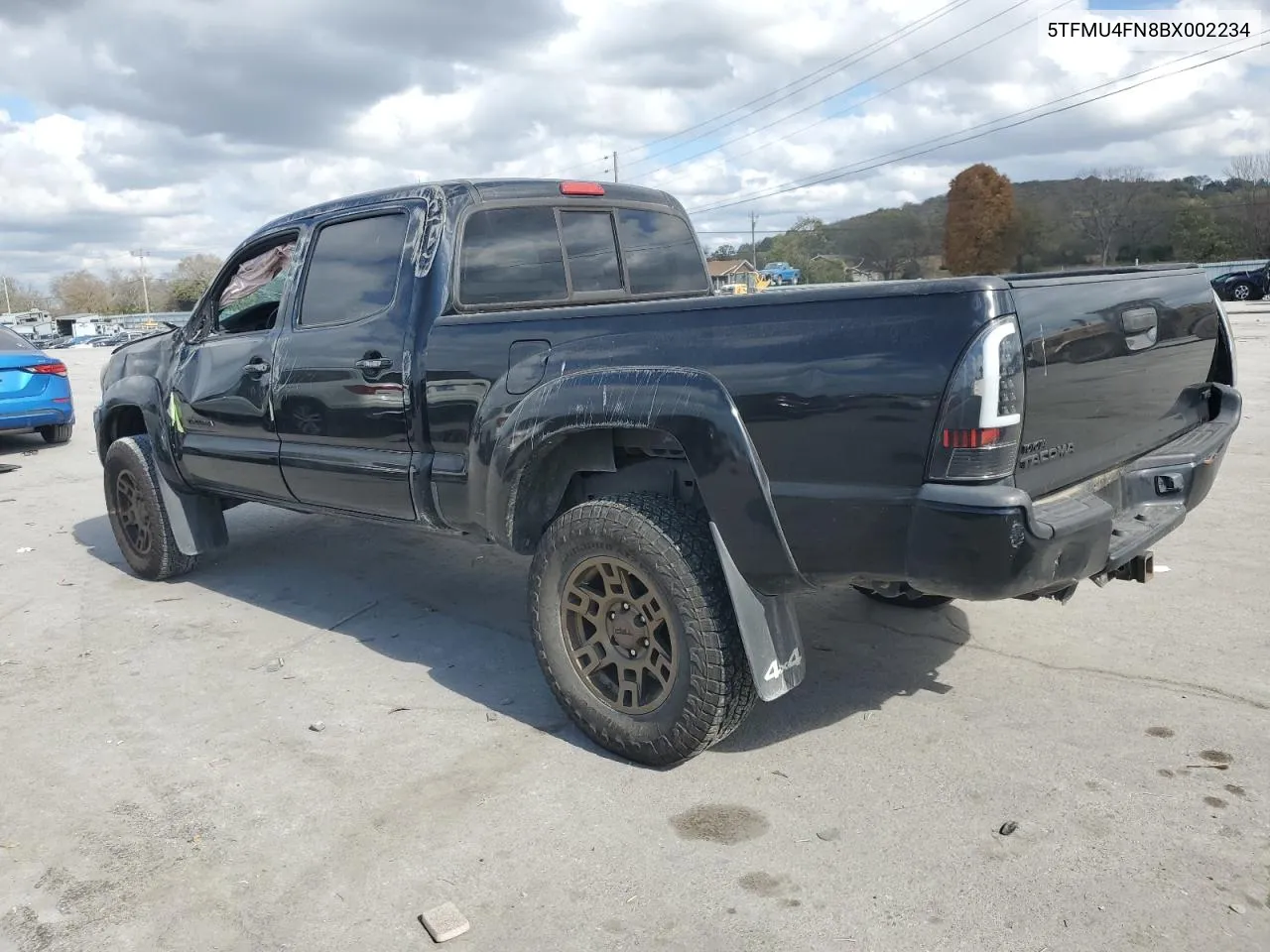 2011 Toyota Tacoma Double Cab Long Bed VIN: 5TFMU4FN8BX002234 Lot: 78386034