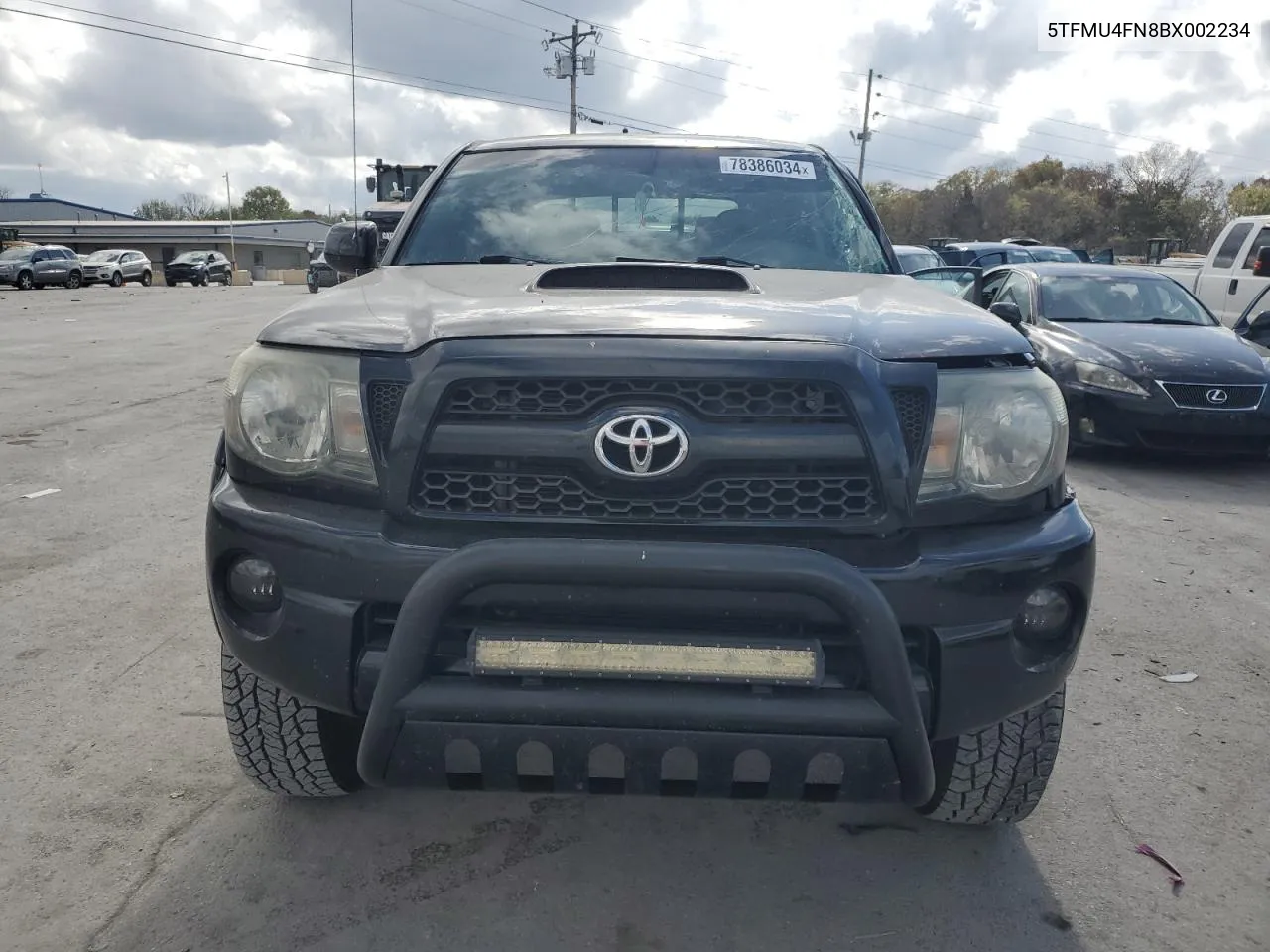 2011 Toyota Tacoma Double Cab Long Bed VIN: 5TFMU4FN8BX002234 Lot: 78386034