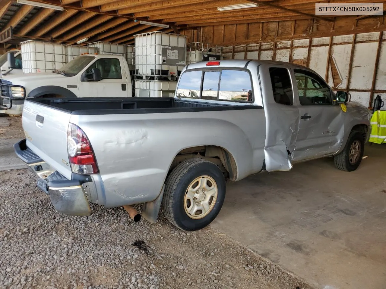 2011 Toyota Tacoma Access Cab VIN: 5TFTX4CN5BX005292 Lot: 78758964