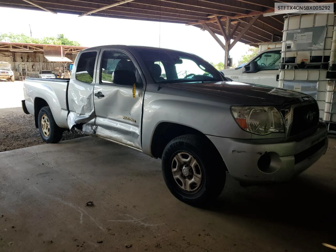 2011 Toyota Tacoma Access Cab VIN: 5TFTX4CN5BX005292 Lot: 78758964