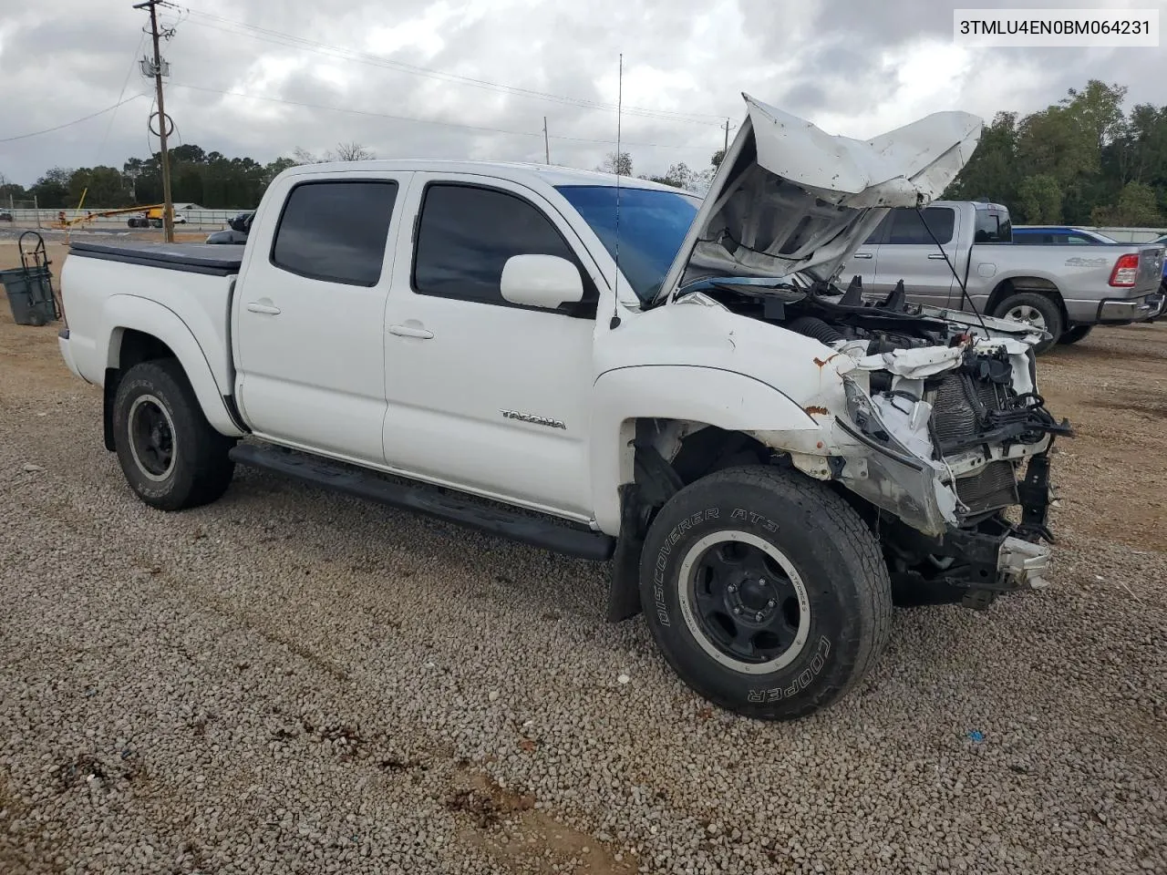 2011 Toyota Tacoma Double Cab VIN: 3TMLU4EN0BM064231 Lot: 78946584