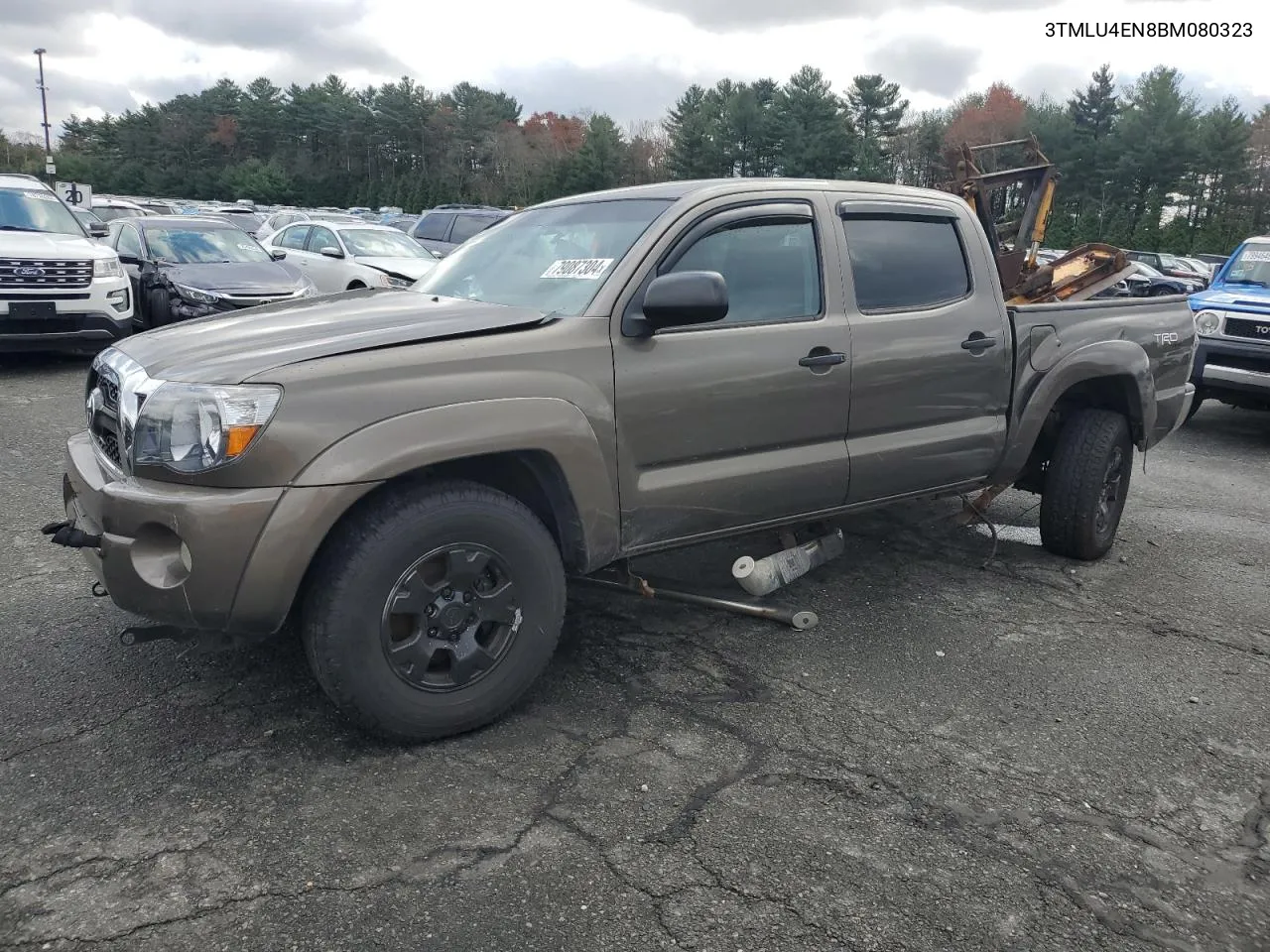 2011 Toyota Tacoma Double Cab VIN: 3TMLU4EN8BM080323 Lot: 79087304