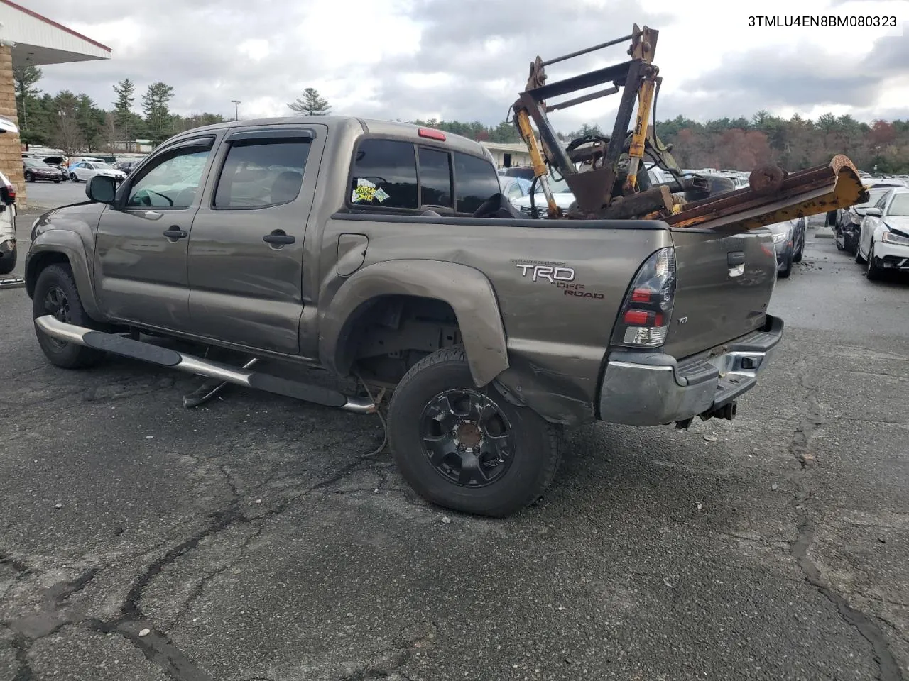 2011 Toyota Tacoma Double Cab VIN: 3TMLU4EN8BM080323 Lot: 79087304