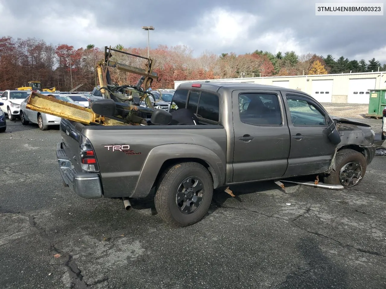 2011 Toyota Tacoma Double Cab VIN: 3TMLU4EN8BM080323 Lot: 79087304