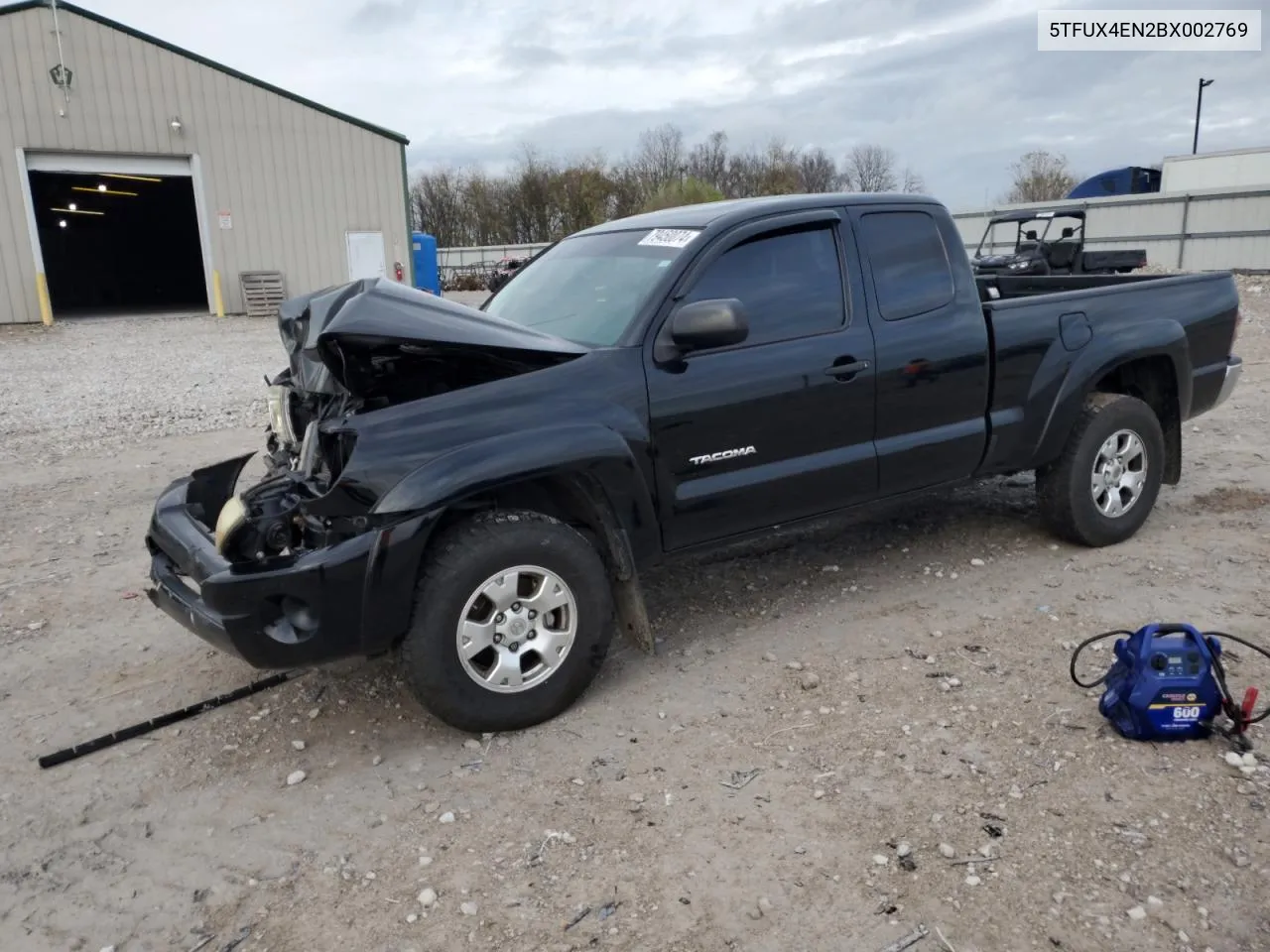 2011 Toyota Tacoma Access Cab VIN: 5TFUX4EN2BX002769 Lot: 79450074