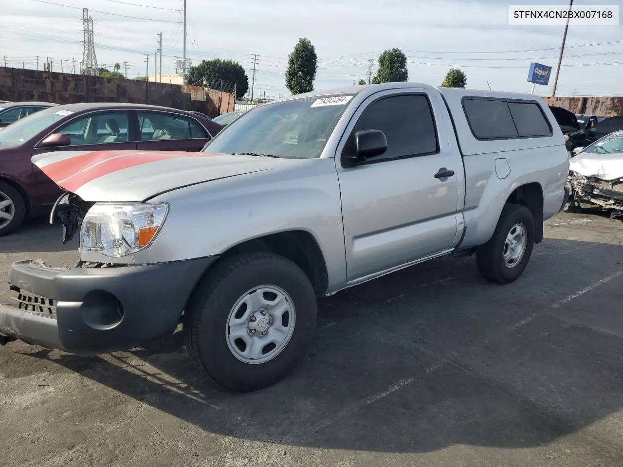 2011 Toyota Tacoma VIN: 5TFNX4CN2BX007168 Lot: 79493464