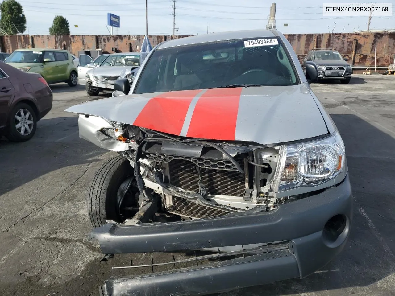 2011 Toyota Tacoma VIN: 5TFNX4CN2BX007168 Lot: 79493464