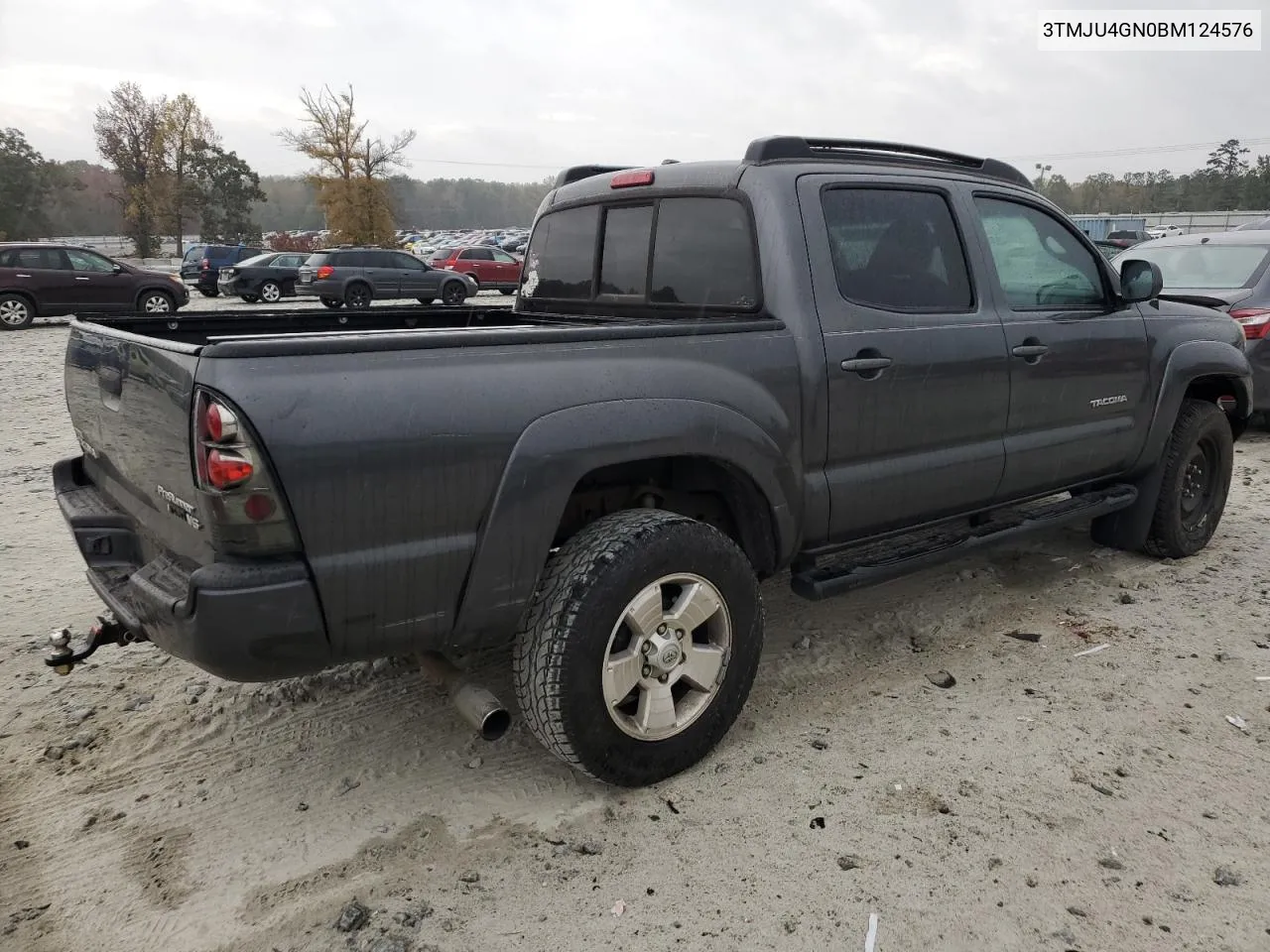 2011 Toyota Tacoma Double Cab Prerunner VIN: 3TMJU4GN0BM124576 Lot: 79736174