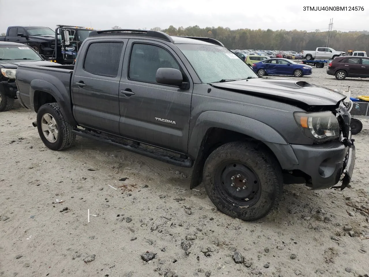 2011 Toyota Tacoma Double Cab Prerunner VIN: 3TMJU4GN0BM124576 Lot: 79736174