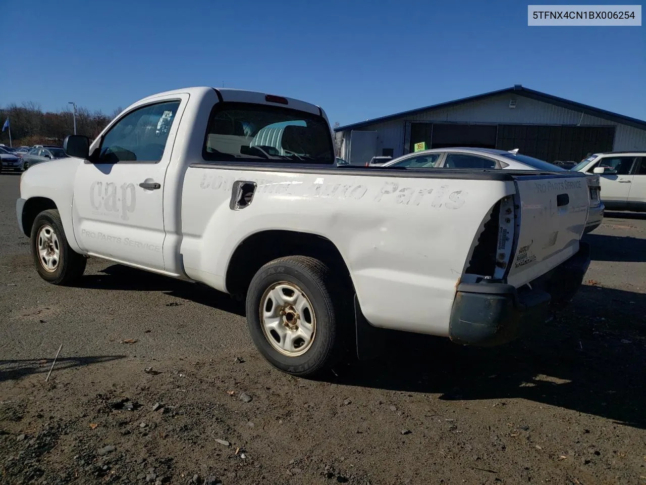 2011 Toyota Tacoma VIN: 5TFNX4CN1BX006254 Lot: 79863914