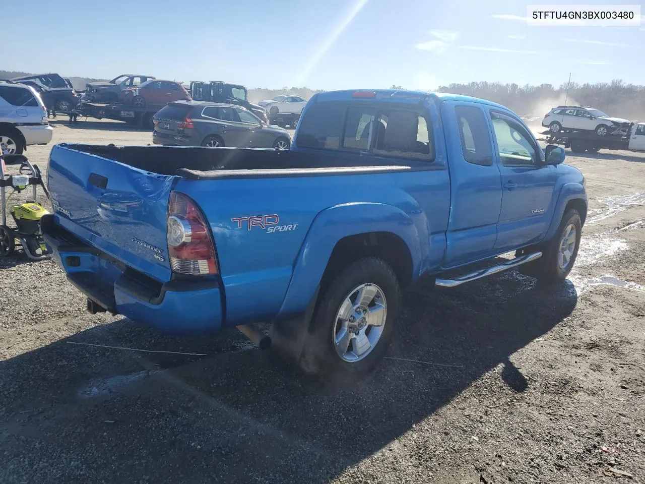 2011 Toyota Tacoma Prerunner Access Cab VIN: 5TFTU4GN3BX003480 Lot: 80449394