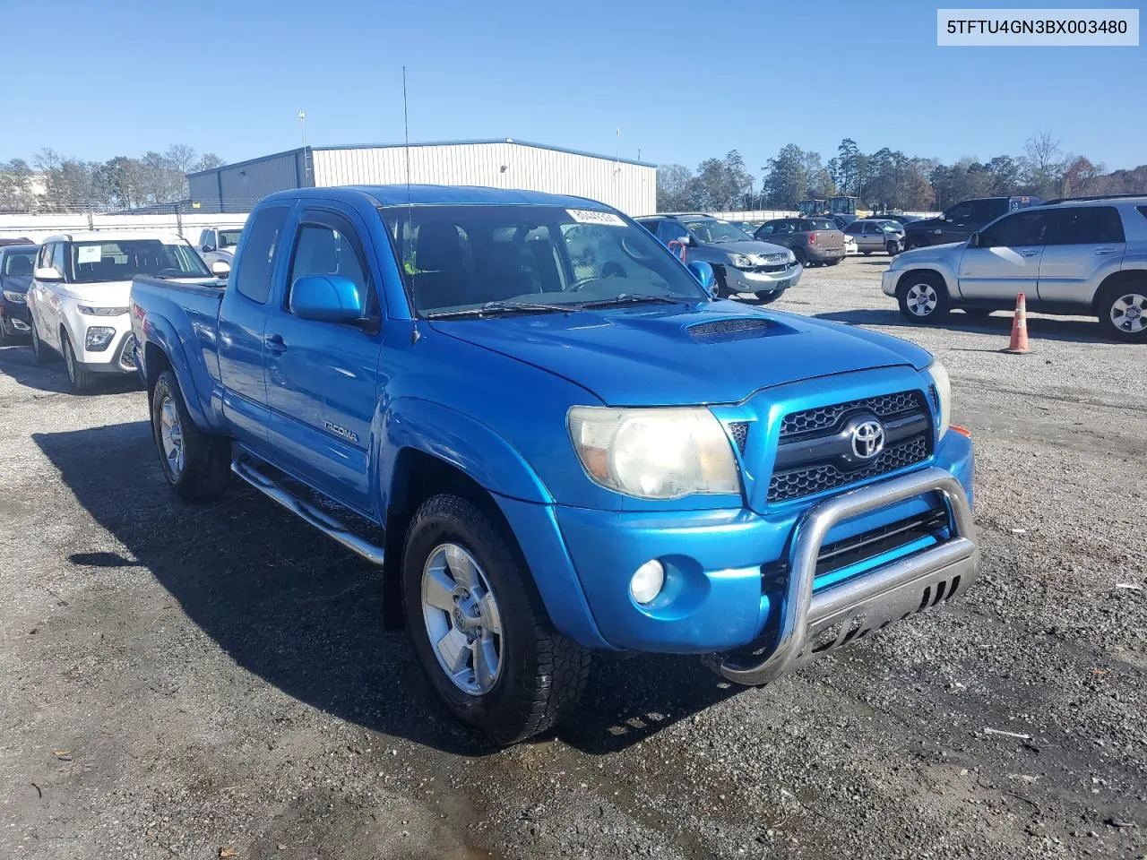 2011 Toyota Tacoma Prerunner Access Cab VIN: 5TFTU4GN3BX003480 Lot: 80449394