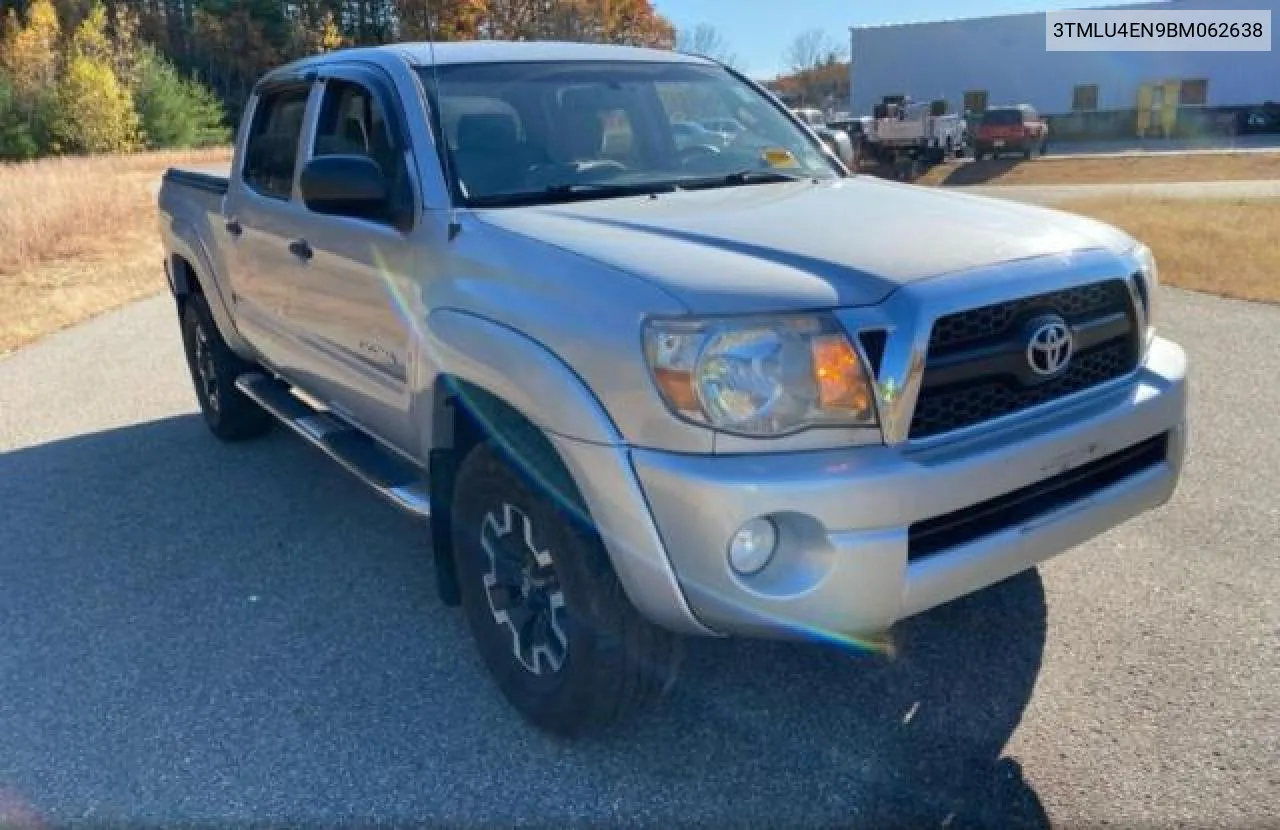 2011 Toyota Tacoma Double Cab VIN: 3TMLU4EN9BM062638 Lot: 80593904