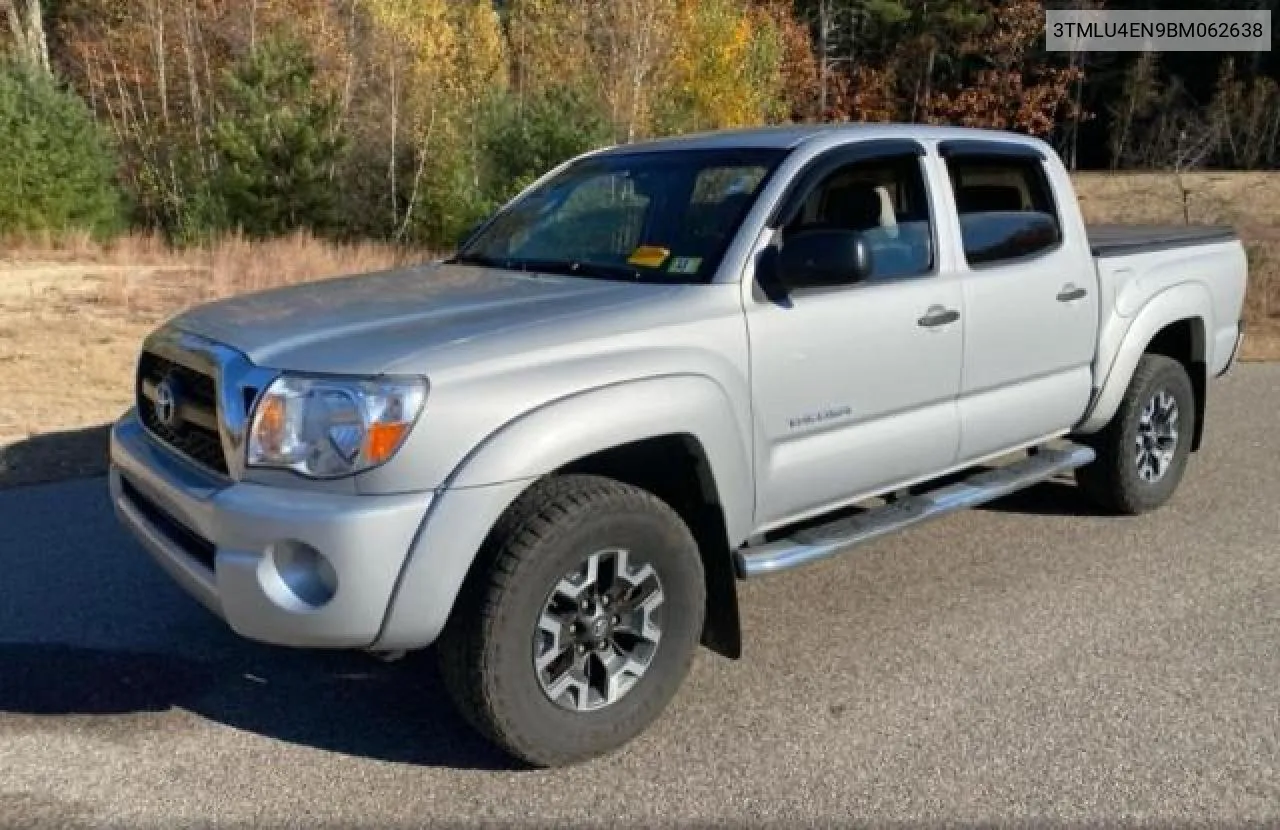 2011 Toyota Tacoma Double Cab VIN: 3TMLU4EN9BM062638 Lot: 80593904