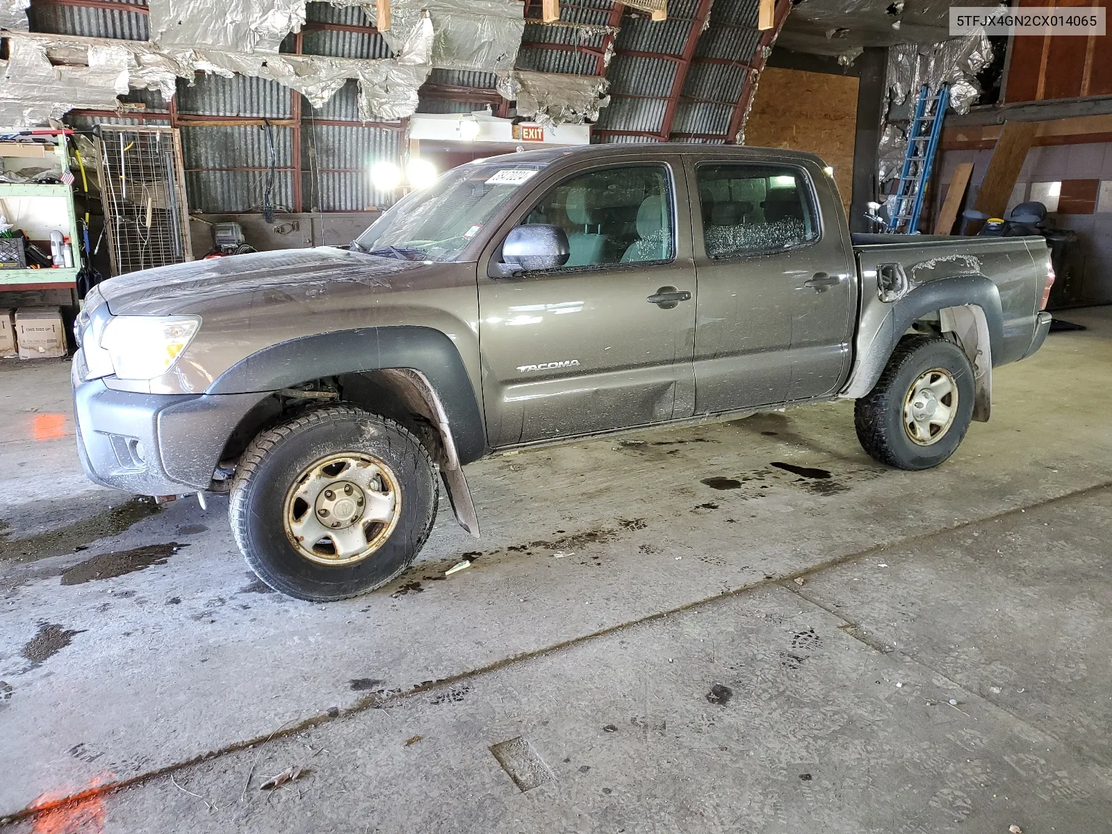 2012 Toyota Tacoma Double Cab VIN: 5TFJX4GN2CX014065 Lot: 38470224