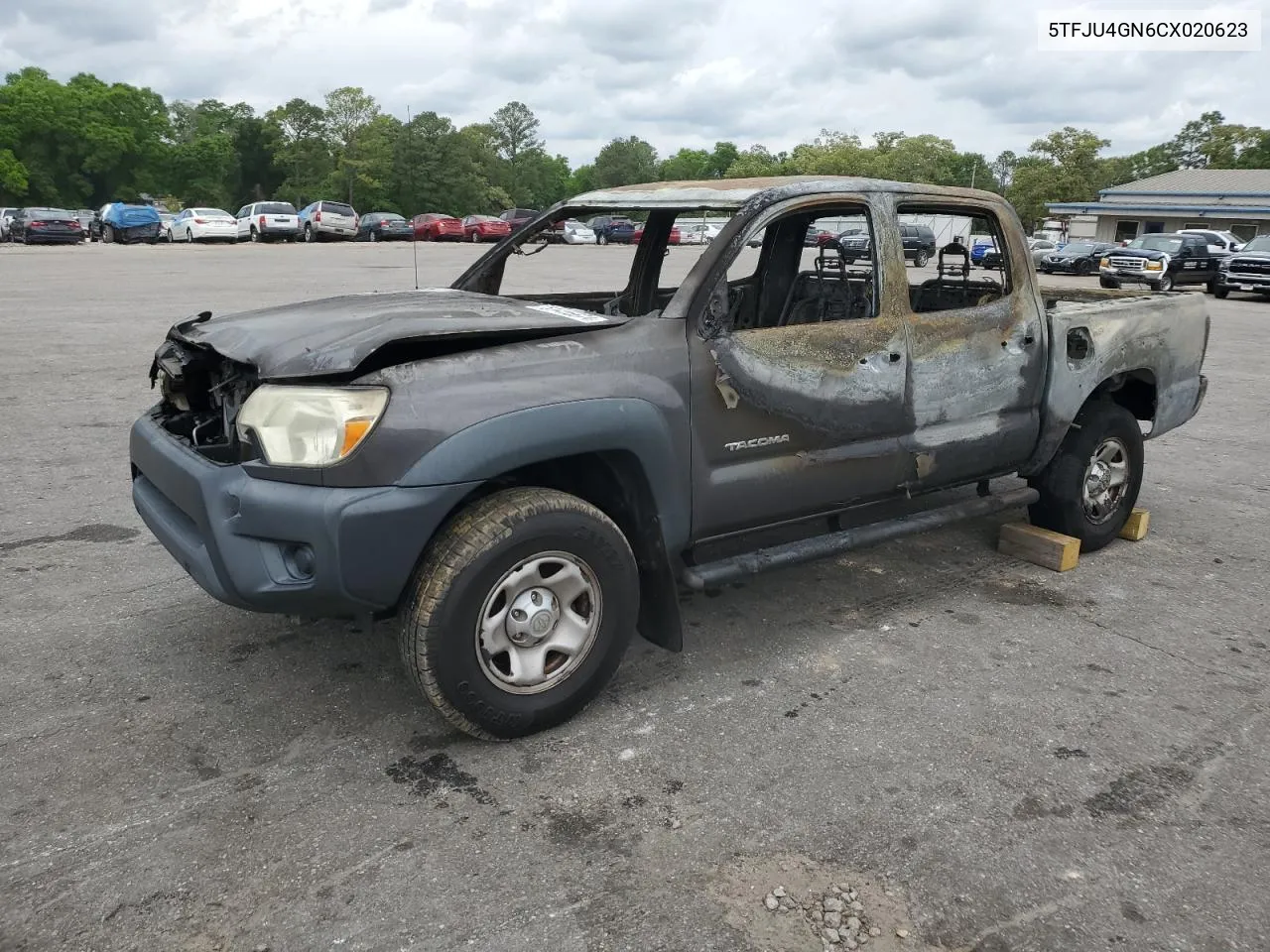 2012 Toyota Tacoma Double Cab Prerunner VIN: 5TFJU4GN6CX020623 Lot: 51415674