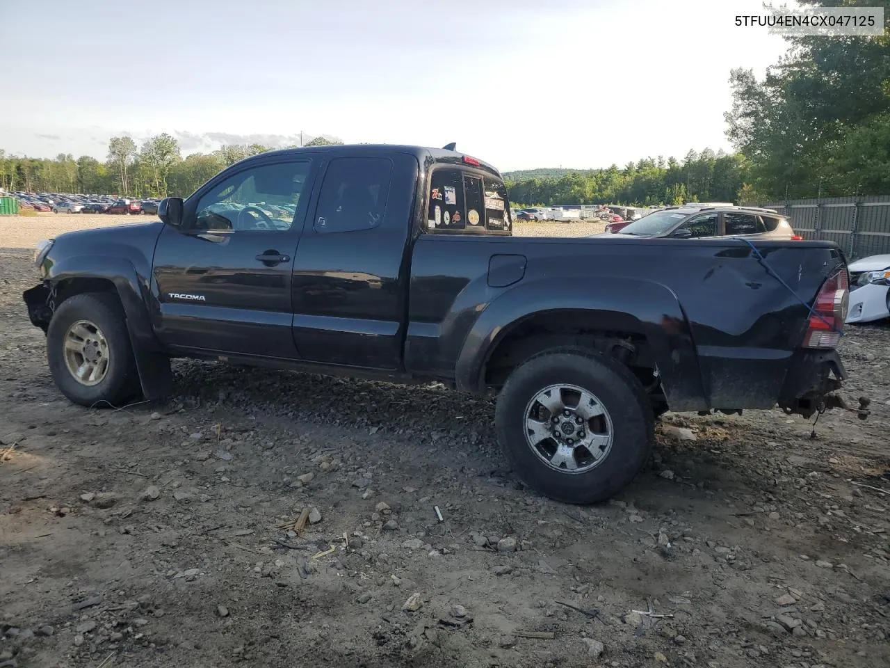 2012 Toyota Tacoma VIN: 5TFUU4EN4CX047125 Lot: 63605064