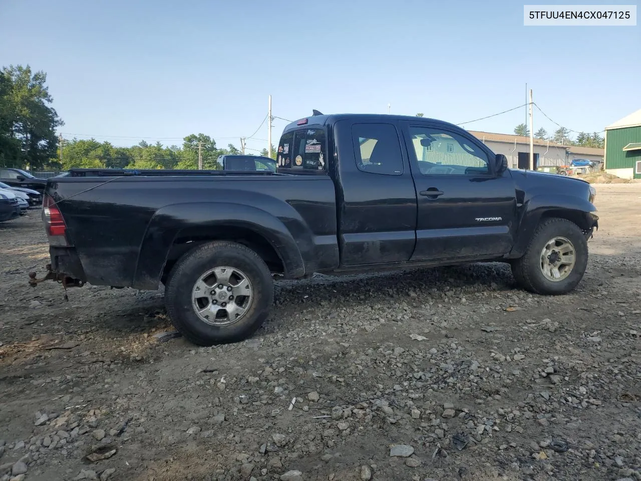 2012 Toyota Tacoma VIN: 5TFUU4EN4CX047125 Lot: 63605064