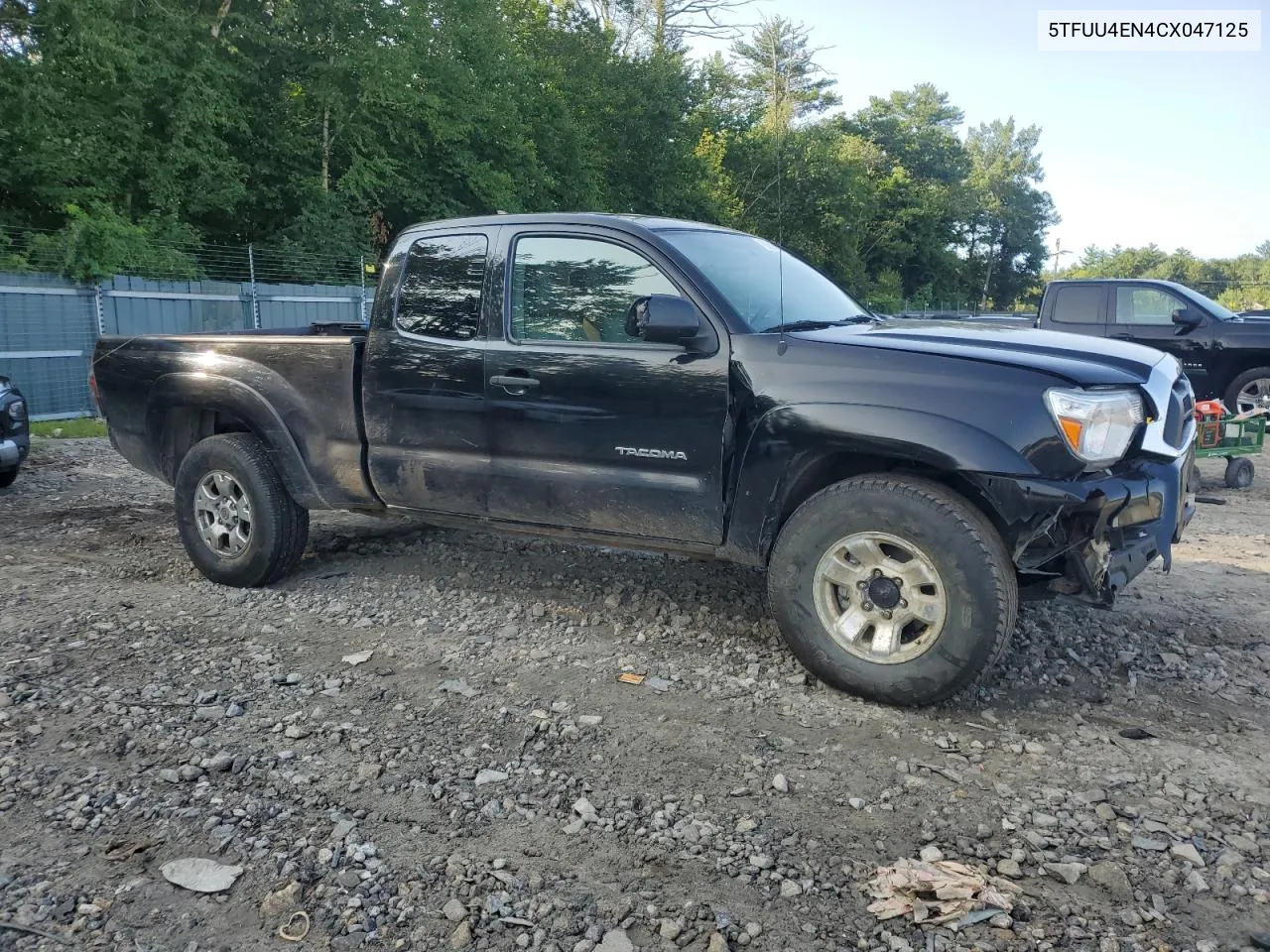 2012 Toyota Tacoma VIN: 5TFUU4EN4CX047125 Lot: 63605064