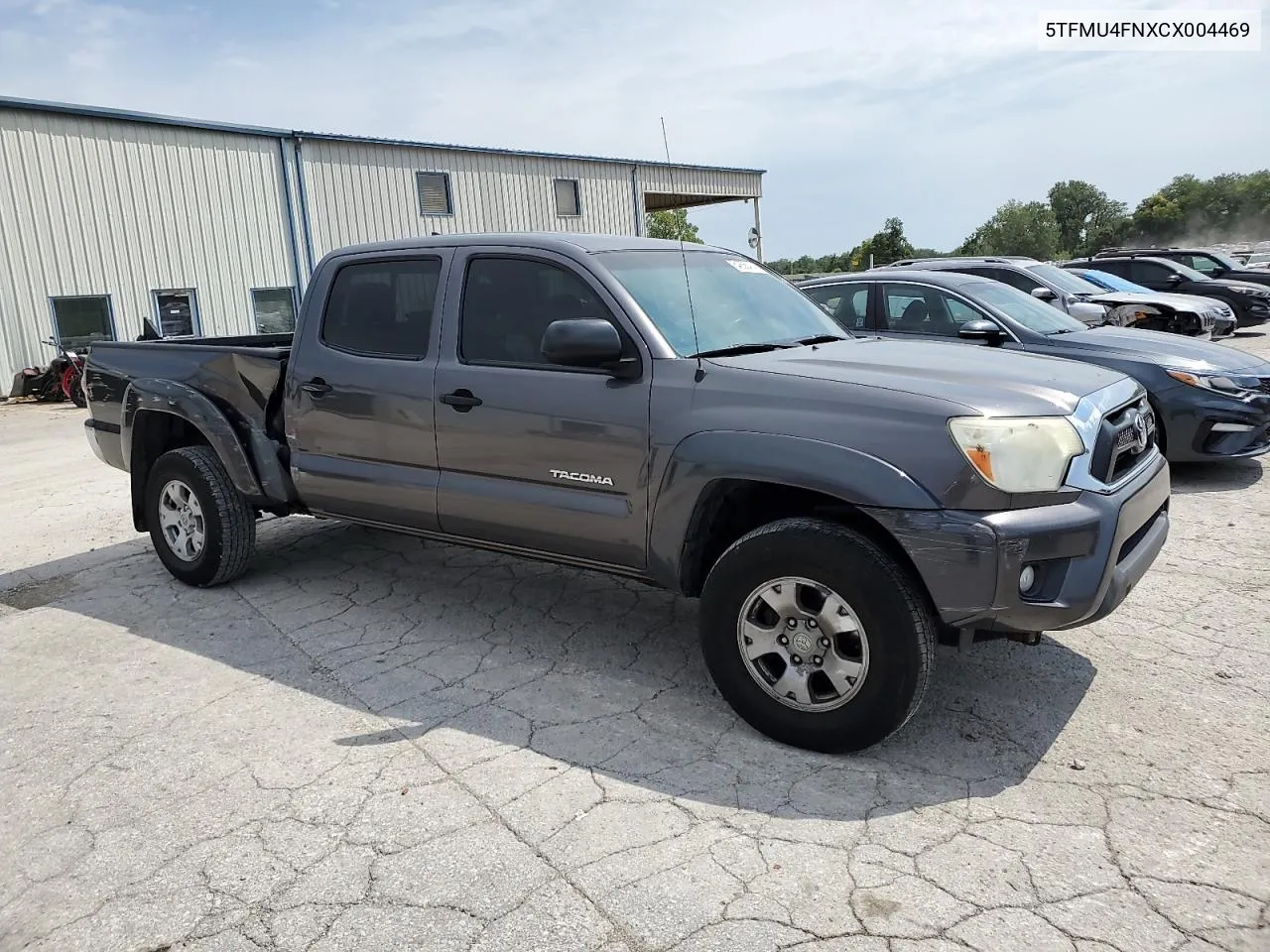 5TFMU4FNXCX004469 2012 Toyota Tacoma Double Cab Long Bed