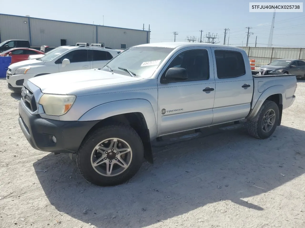 2012 Toyota Tacoma Double Cab Prerunner VIN: 5TFJU4GN4CX025738 Lot: 65479124