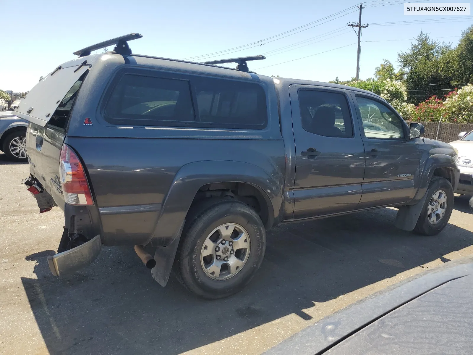 5TFJX4GN5CX007627 2012 Toyota Tacoma Double Cab