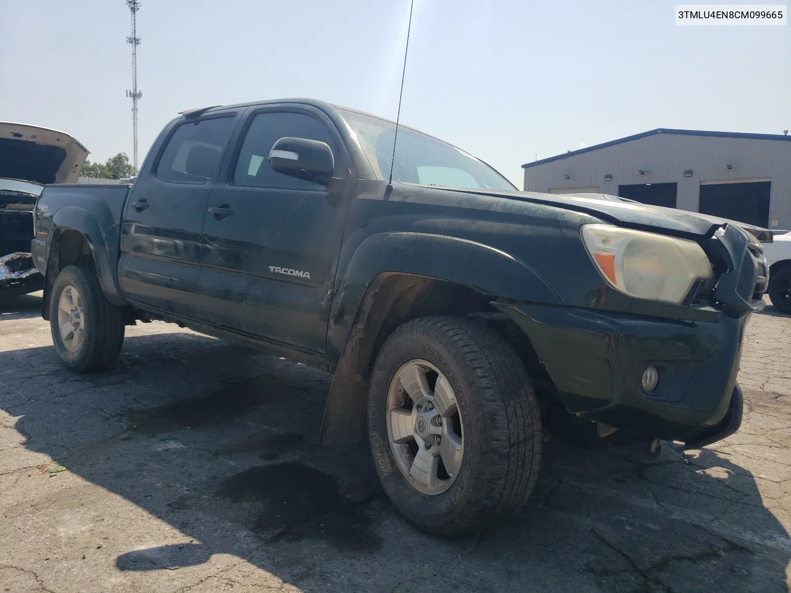 2012 Toyota Tacoma Double Cab VIN: 3TMLU4EN8CM099665 Lot: 66611324