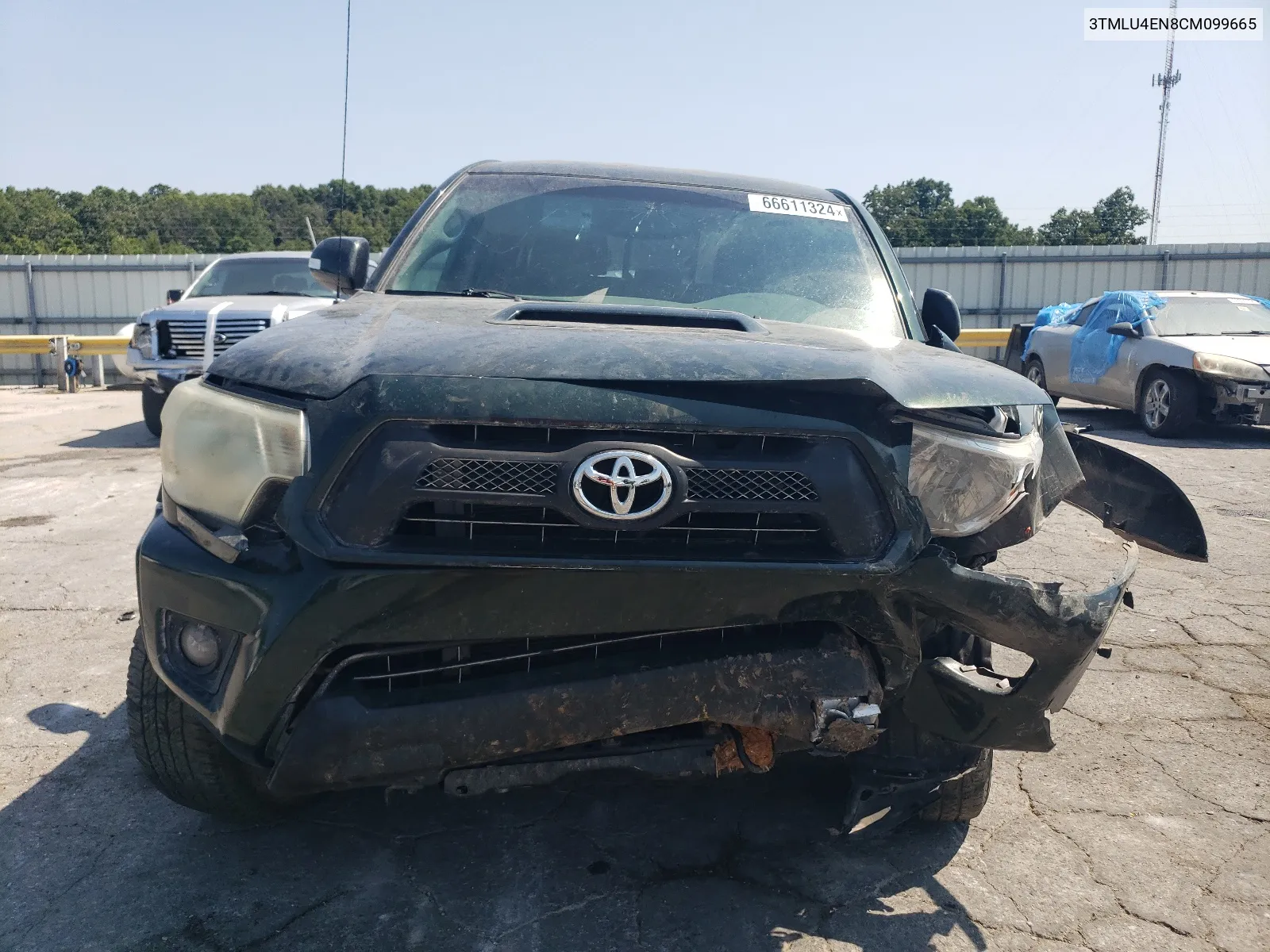 2012 Toyota Tacoma Double Cab VIN: 3TMLU4EN8CM099665 Lot: 66611324