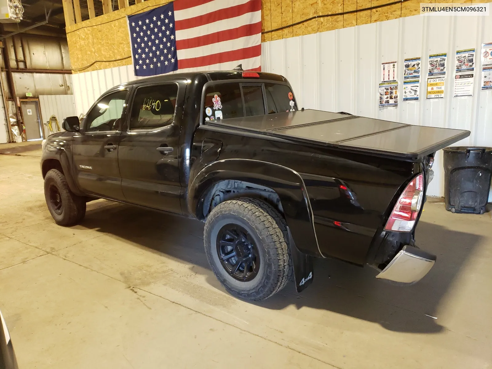 2012 Toyota Tacoma Double Cab VIN: 3TMLU4EN5CM096321 Lot: 67802934