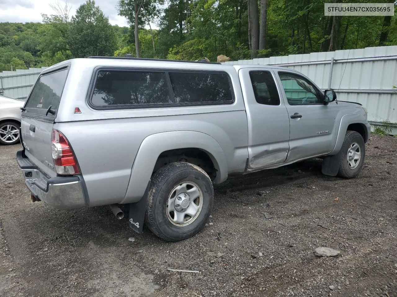 2012 Toyota Tacoma VIN: 5TFUU4EN7CX035695 Lot: 67939214