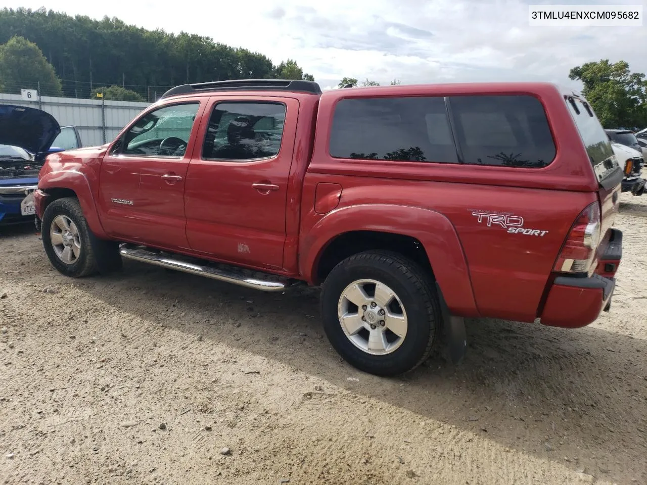 2012 Toyota Tacoma Double Cab VIN: 3TMLU4ENXCM095682 Lot: 69872304