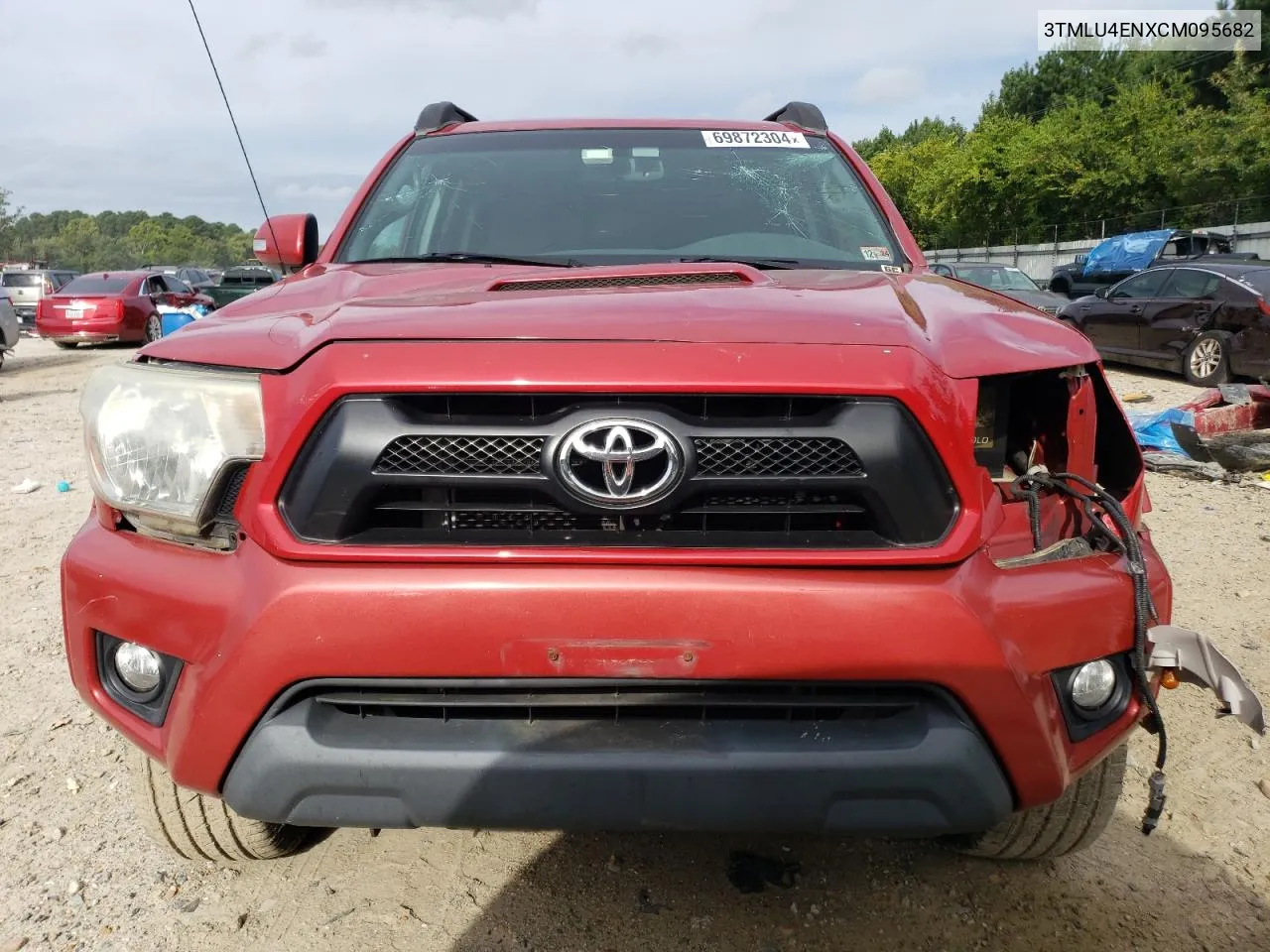 2012 Toyota Tacoma Double Cab VIN: 3TMLU4ENXCM095682 Lot: 69872304