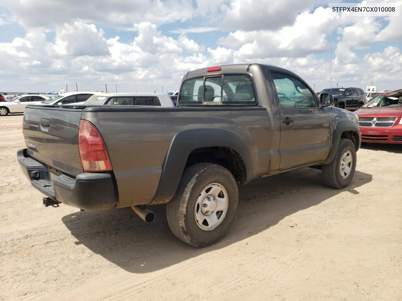 2012 Toyota Tacoma VIN: 5TFPX4EN7CX010008 Lot: 70004004