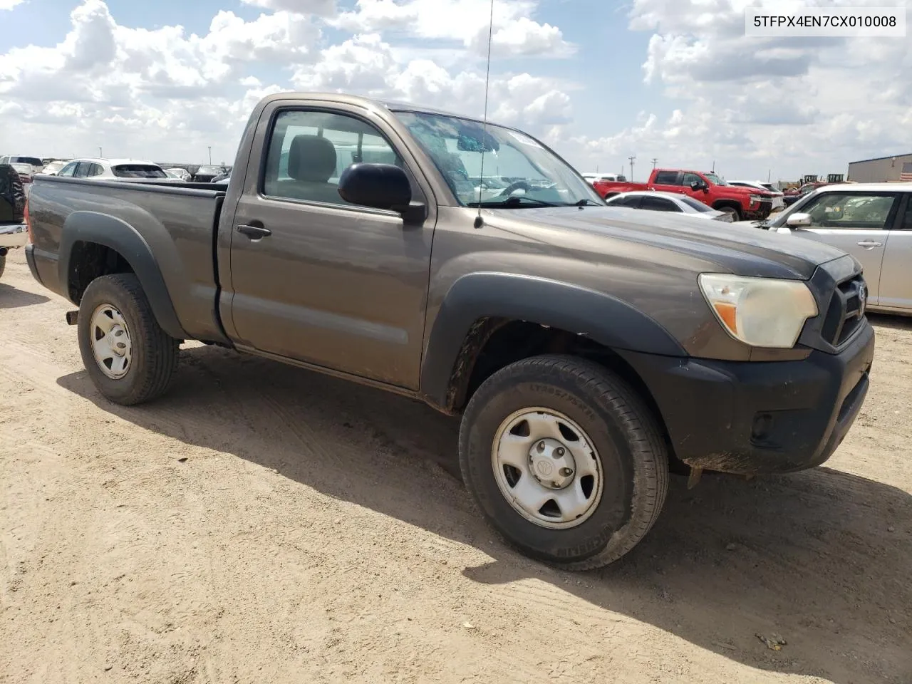 2012 Toyota Tacoma VIN: 5TFPX4EN7CX010008 Lot: 70004004