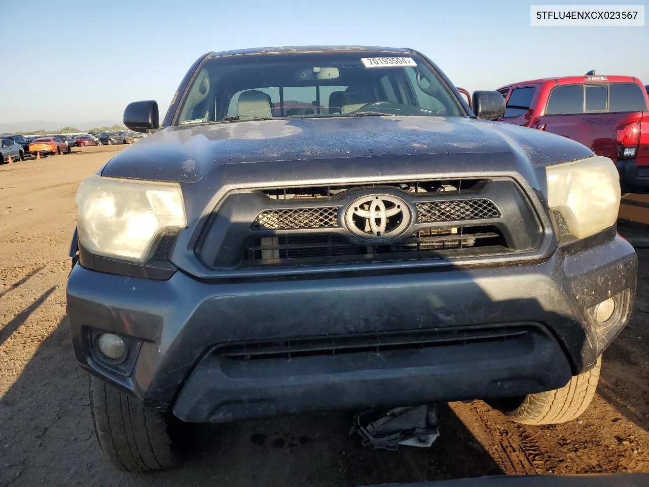 2012 Toyota Tacoma Double Cab VIN: 5TFLU4ENXCX023567 Lot: 70193504