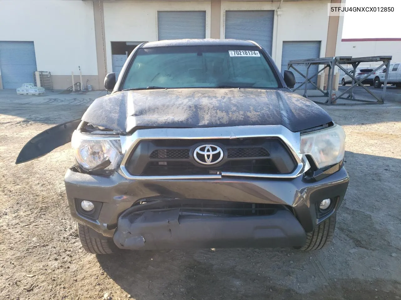 2012 Toyota Tacoma Double Cab Prerunner VIN: 5TFJU4GNXCX012850 Lot: 70218174