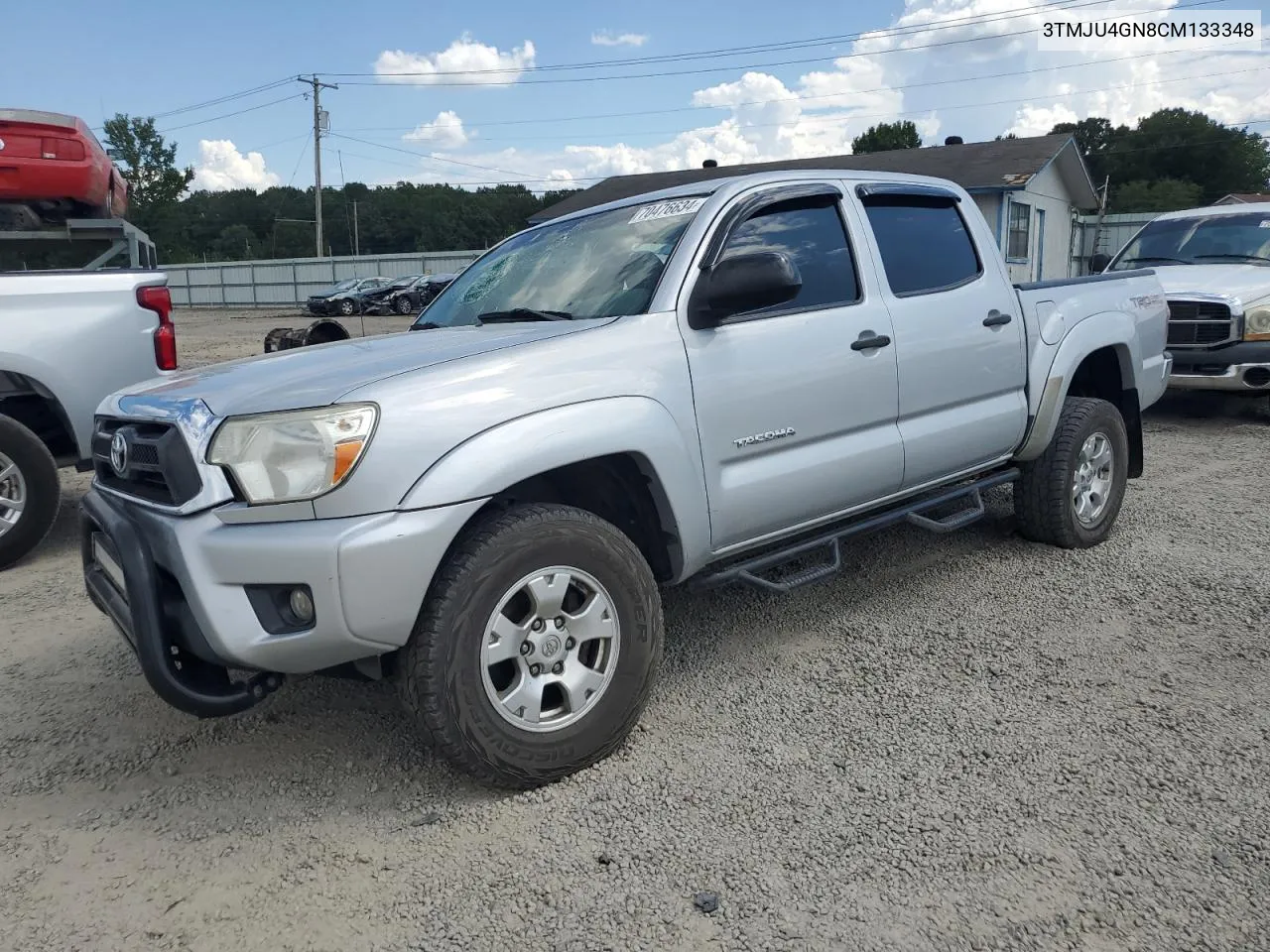 2012 Toyota Tacoma Double Cab Prerunner VIN: 3TMJU4GN8CM133348 Lot: 70476634