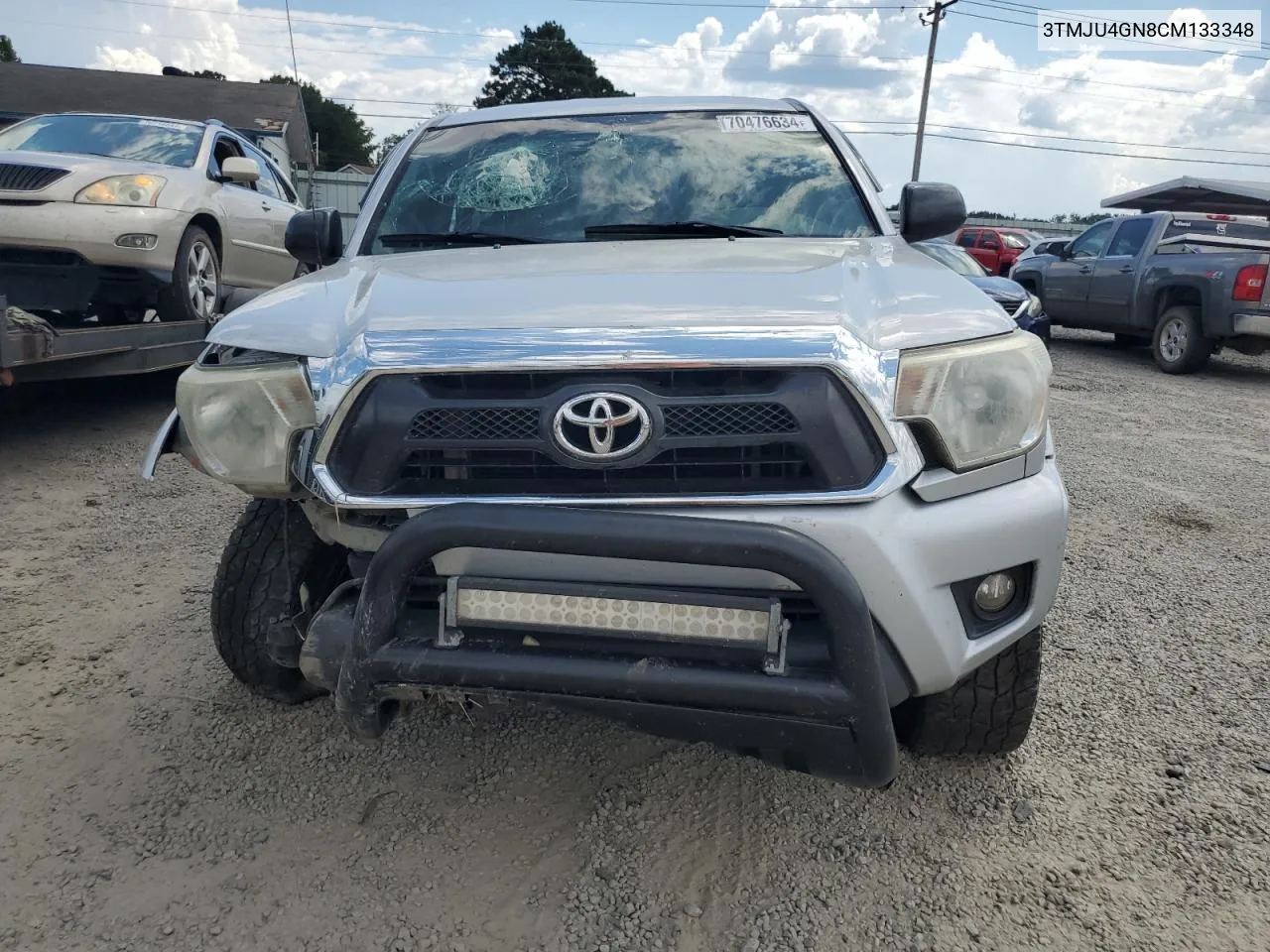 2012 Toyota Tacoma Double Cab Prerunner VIN: 3TMJU4GN8CM133348 Lot: 70476634