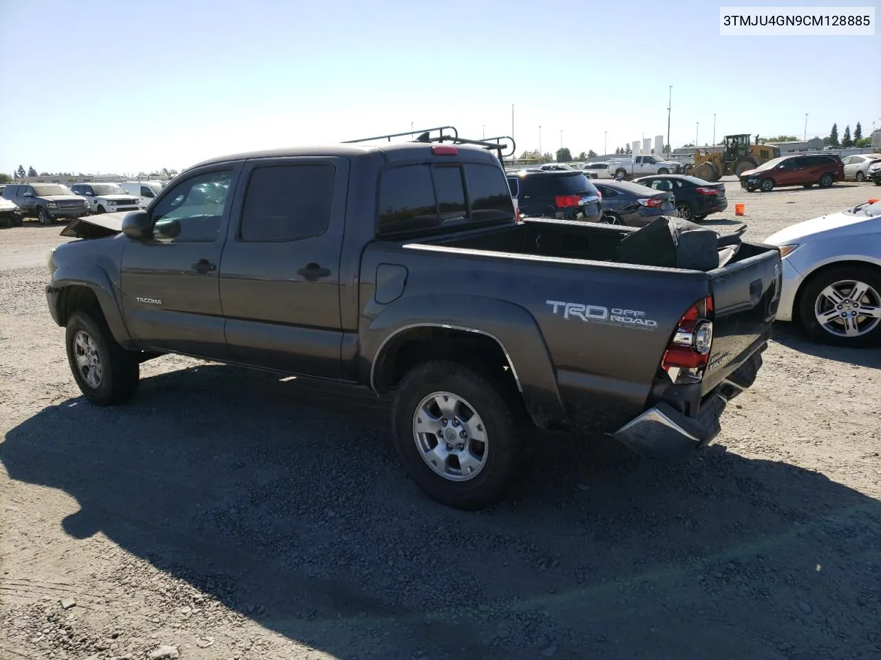 2012 Toyota Tacoma Double Cab Prerunner VIN: 3TMJU4GN9CM128885 Lot: 70513414