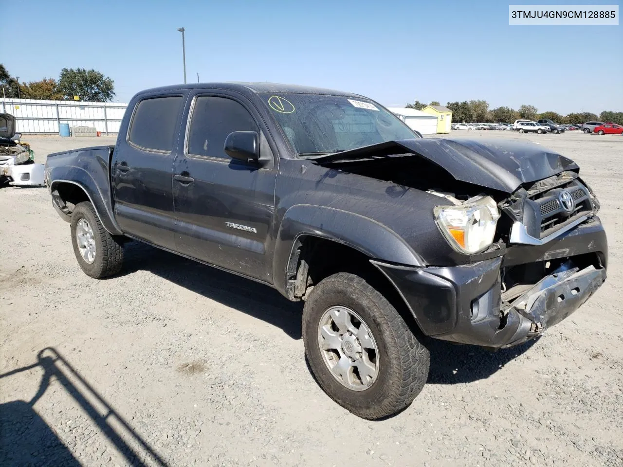 2012 Toyota Tacoma Double Cab Prerunner VIN: 3TMJU4GN9CM128885 Lot: 70513414