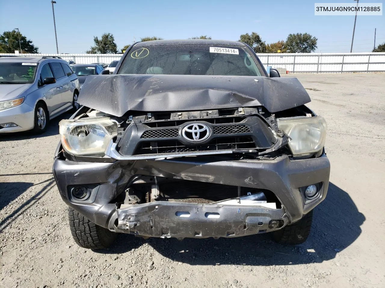 2012 Toyota Tacoma Double Cab Prerunner VIN: 3TMJU4GN9CM128885 Lot: 70513414